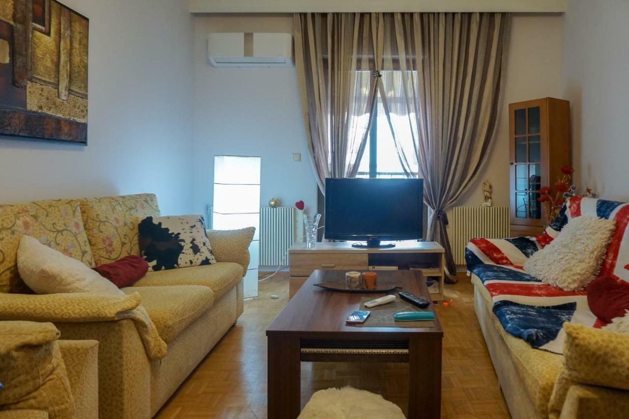 Апартаменты Peaceful & Styled Flat, 2 Bdrms, Wifi, Smart Tv Кавала Экстерьер фото